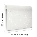 York Wallcoverings Stjarnhimmel Grey Wallpaper - SKU MB29019