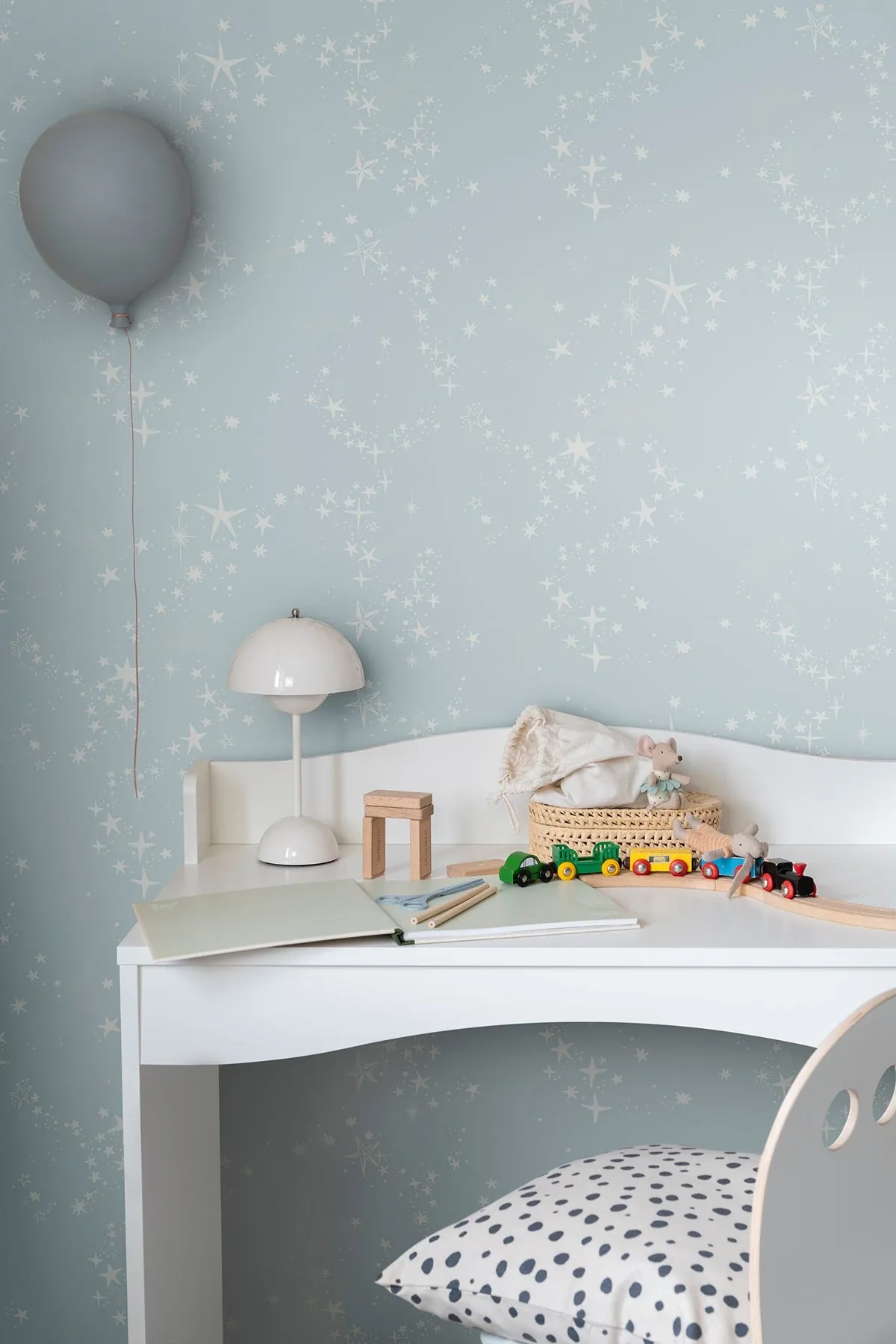 York Wallcoverings Stjarnhimmel Light Blue Wallpaper - SKU MB29023