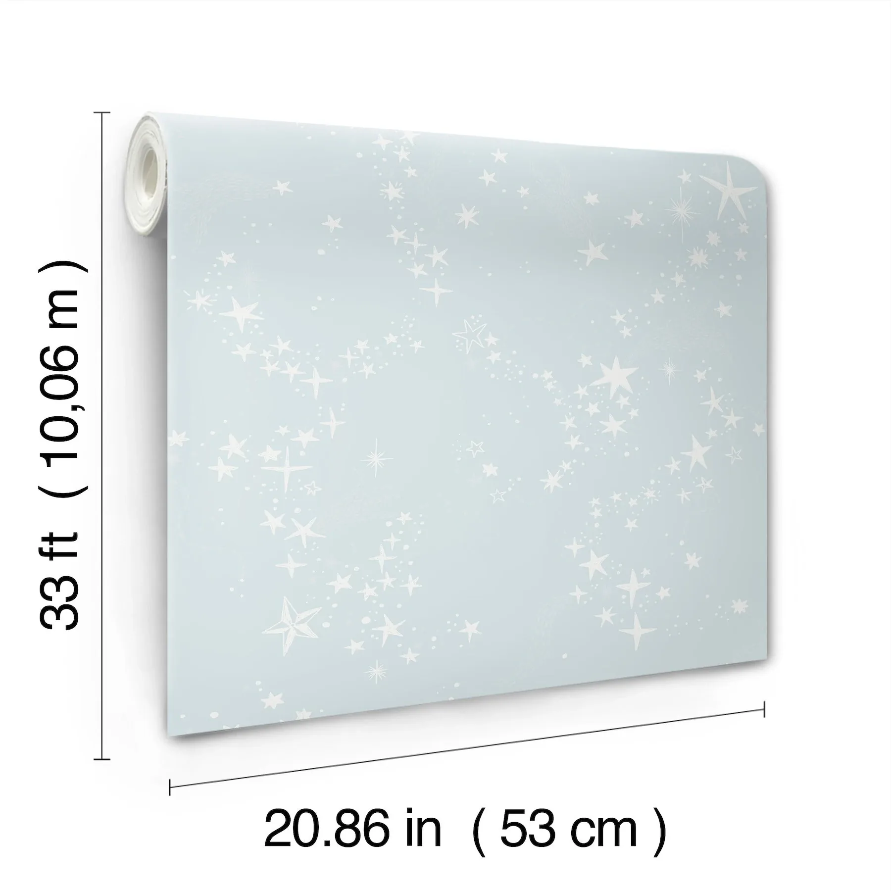 York Wallcoverings Stjarnhimmel Light Blue Wallpaper - SKU MB29023