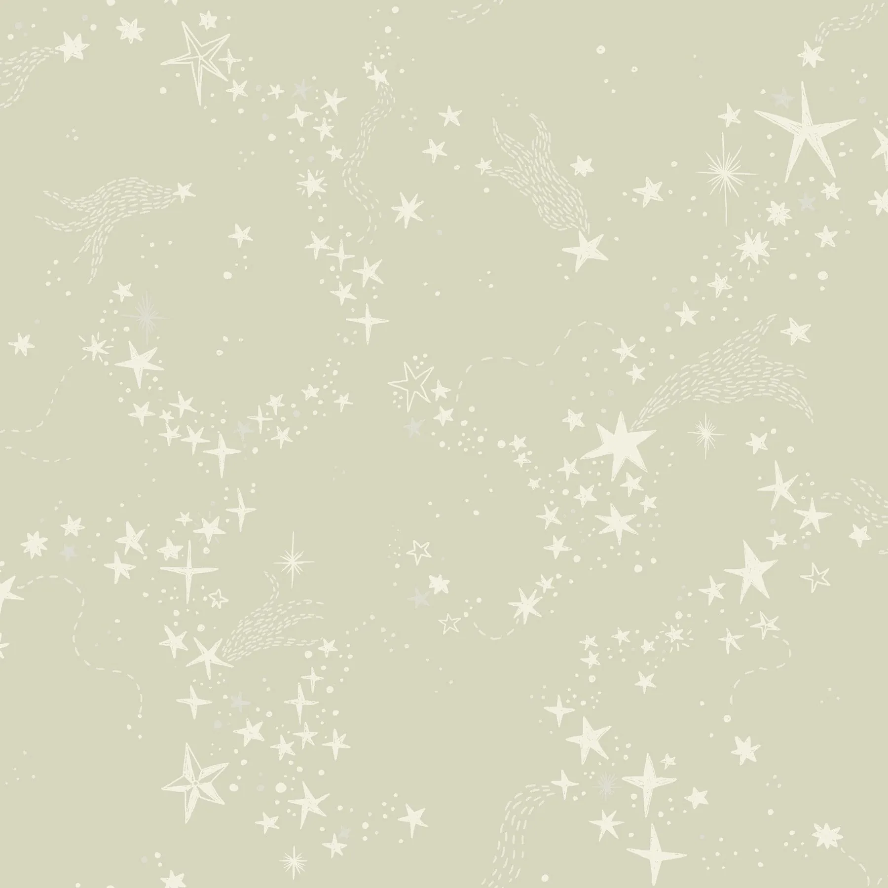 MB29021 | Stjarnhimmel Light Green Wallpaper