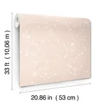 York Wallcoverings Stjarnhimmel Pink Wallpaper - SKU MB29020