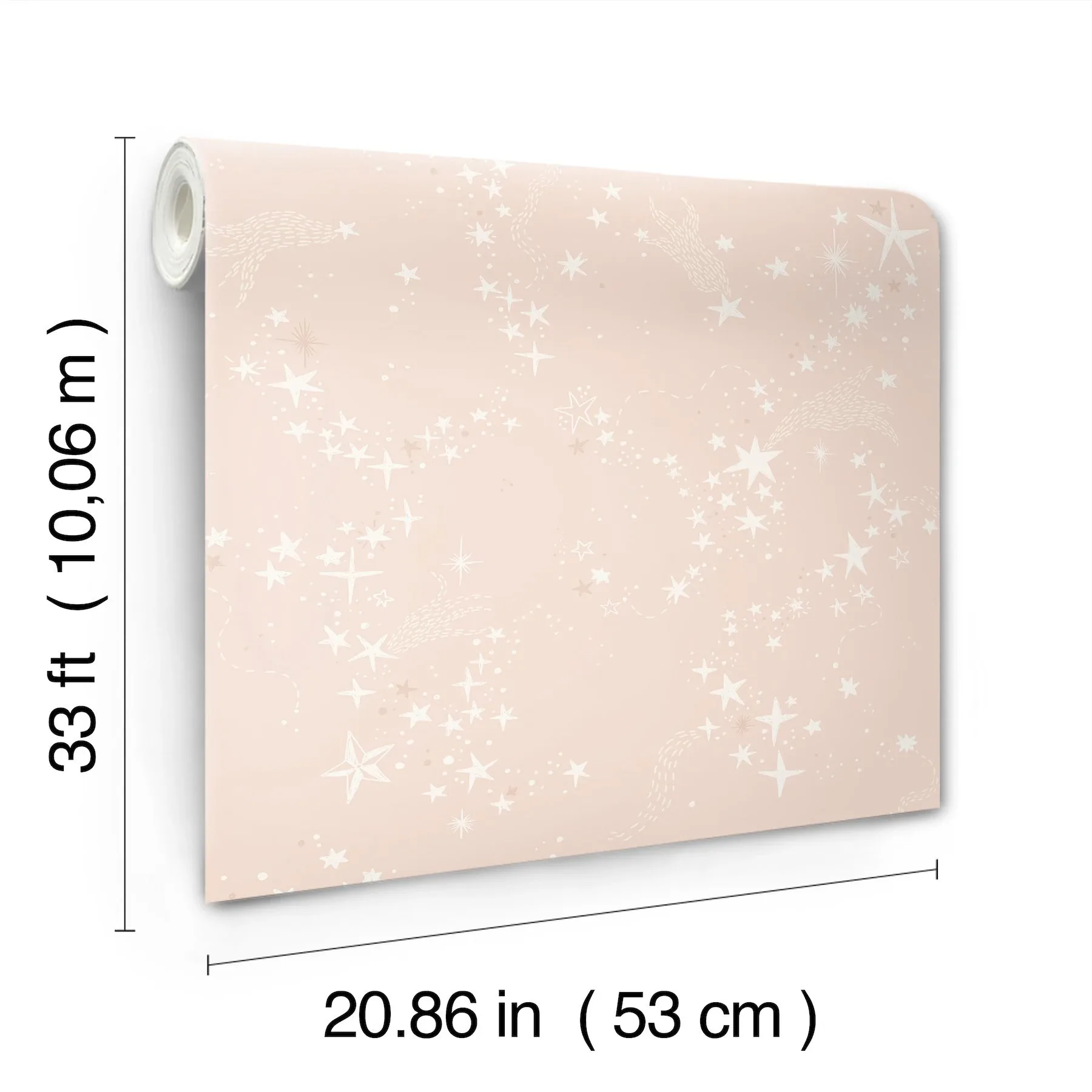 York Wallcoverings Stjarnhimmel Pink Wallpaper - SKU MB29020