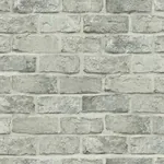 York Wallcoverings Stretcher Brick Grey Peel & Stick Wallpaper - SKU PSW1304RL