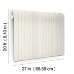 York Wallcoverings Striped Sunset Beige Peel & Stick Wallpaper - SKU PSW1635RL