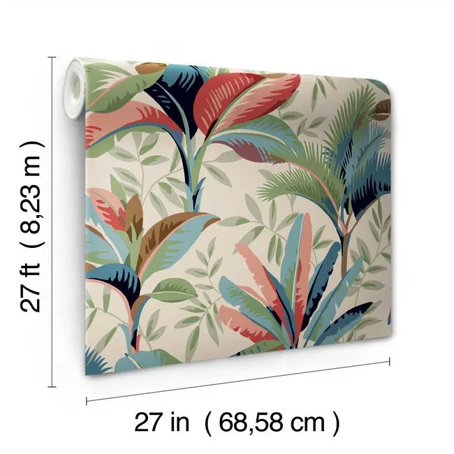 York Wallcoverings Summerhouse Savanna Wallpaper - SKU GO8203