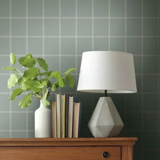 York Wallcoverings Sunday Best Grey Wallpaper - SKU MK1178