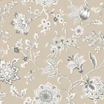 York Wallcoverings Sutton Taupe Wallpaper | Wallpaper Twins York Wallcoverings Sutton Taupe Wallpaper - SKU RT7822