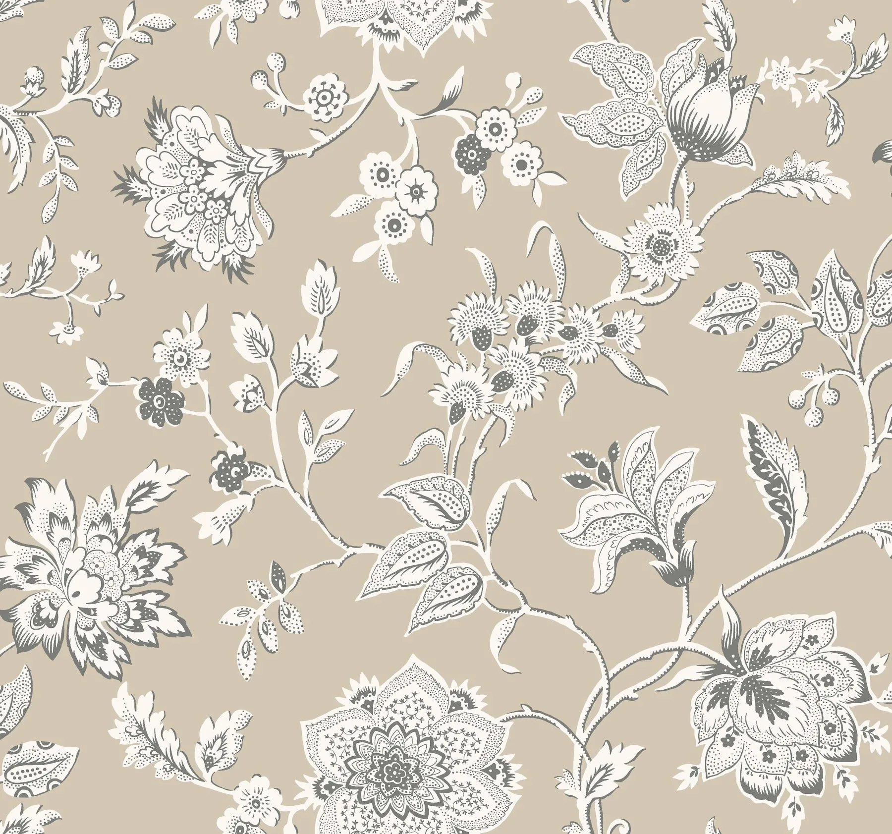RT7822 | Sutton Taupe Wallpaper