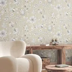 York Wallcoverings Sutton Taupe Wallpaper | Wallpaper Twins York Wallcoverings Sutton Taupe Wallpaper - SKU RT7822