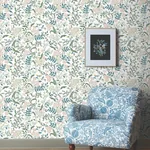 York Wallcoverings Sweetbrier Blush Peel & Stick Wallpaper - SKU PSW1543RL
