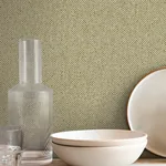 York Wallcoverings Tailored Chevron Green Wallpaper - SKU SI26136