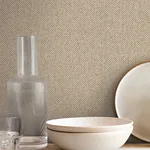 York Wallcoverings Tailored Chevron Hazelnut Wallpaper | Wallpaper Twins York Wallcoverings Tailored Chevron Hazelnut Wallpaper - SKU SI26130