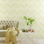 York Wallcoverings Tapestry Damask Yellow Wallpaper | Wallpaper Twins York Wallcoverings Tapestry Damask Yellow Wallpaper - SKU GR6027