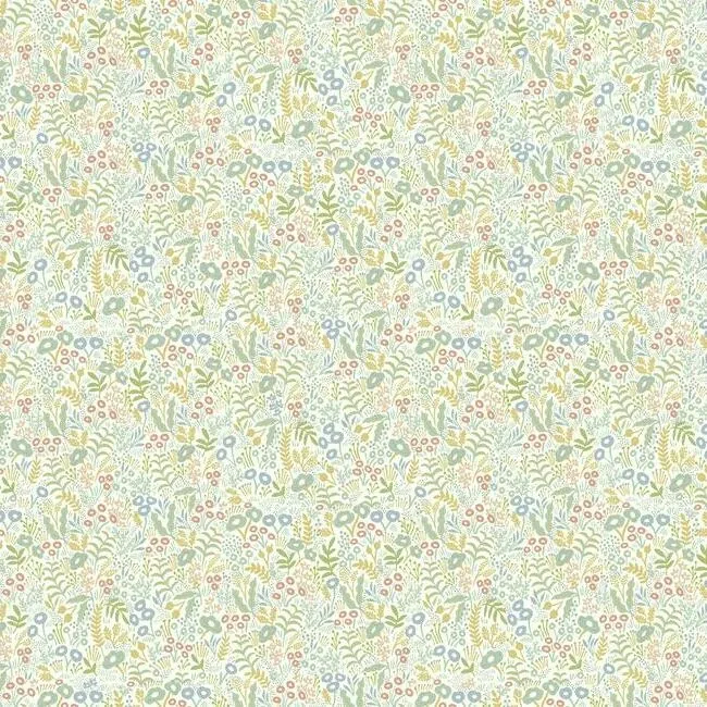 RI5127 | Tapestry Light Mustard Wallpaper