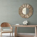 York Wallcoverings Tasar Silk Grey Wallpaper - SKU ND3073N