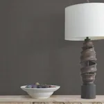 York Wallcoverings Tectonic Texture Black & Silver Wallpaper - SKU FM1011