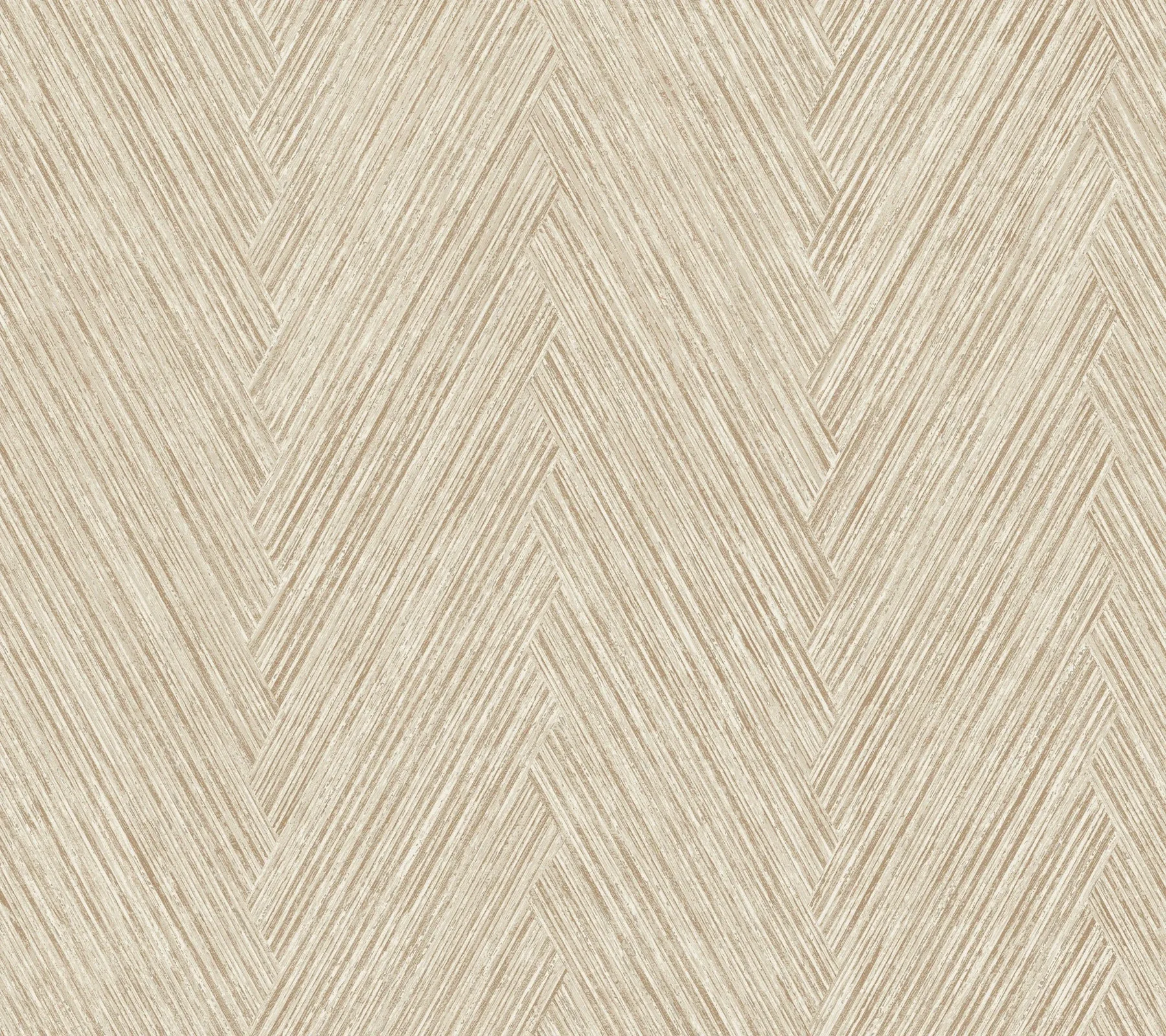 York Wallcoverings Thatched Chevron Terracotta Wallpaper - SKU FM1053
