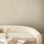 York Wallcoverings Thatched Chevron Terracotta Wallpaper | Wallpaper Twins York Wallcoverings Thatched Chevron Terracotta Wallpaper - SKU FM1053