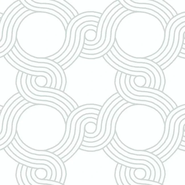 York Wallcoverings The Twist Grey Wallpaper - SKU GM7597