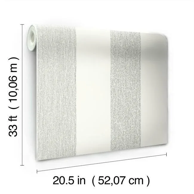 York Wallcoverings Thread Stripe Black Wallpaper | Wallpaper Twins York Wallcoverings Thread Stripe Black Wallpaper - SKU MK1117