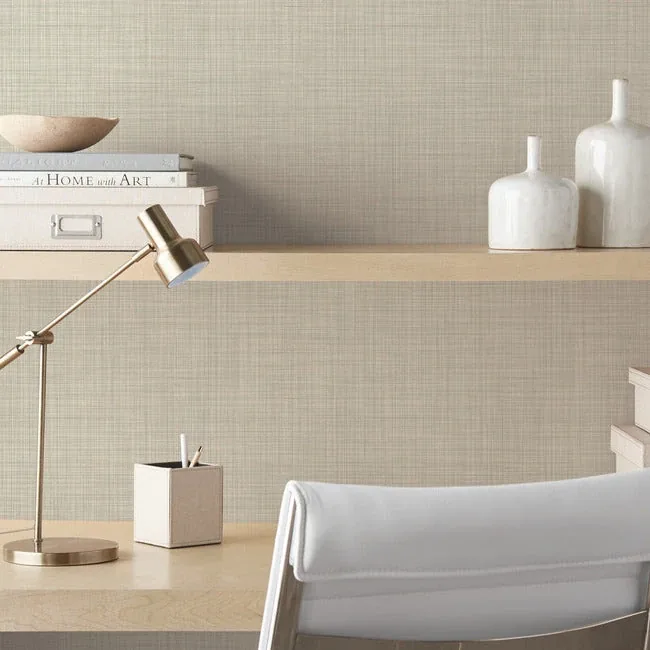 York Wallcoverings Traverse Brown Wallpaper - SKU OM3654