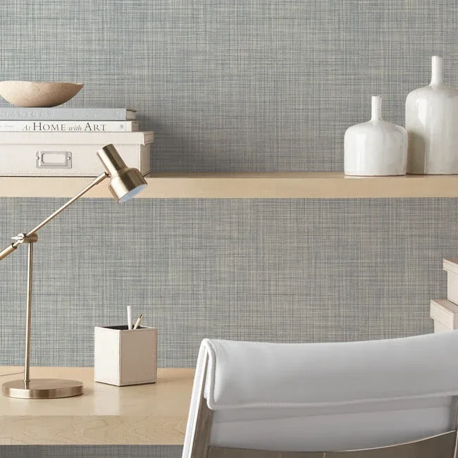 York Wallcoverings Traverse Grey Wallpaper - SKU OM3652