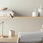 York Wallcoverings Traverse White Wallpaper - SKU OM3655