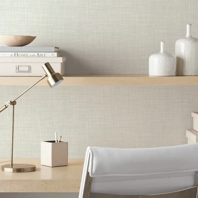 York Wallcoverings Traverse White Wallpaper - SKU OM3655