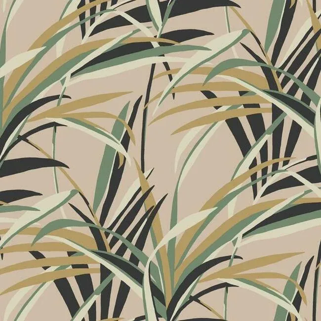 York Wallcoverings Tropical Paradise Blush Wallpaper - SKU TC2608