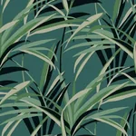 York Wallcoverings Tropical Paradise Green & Teal Wallpaper | Wallpaper Twins York Wallcoverings Tropical Paradise Green & Teal Wallpaper - SKU TC2607