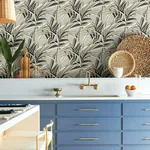 York Wallcoverings Tropical Paradise Taupe Wallpaper - SKU TC2604