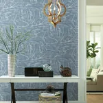 York Wallcoverings Urban Chalk Blue Peel & Stick Wallpaper | Wallpaper Twins York Wallcoverings Urban Chalk Blue Peel & Stick Wallpaper - SKU PSW1232RL