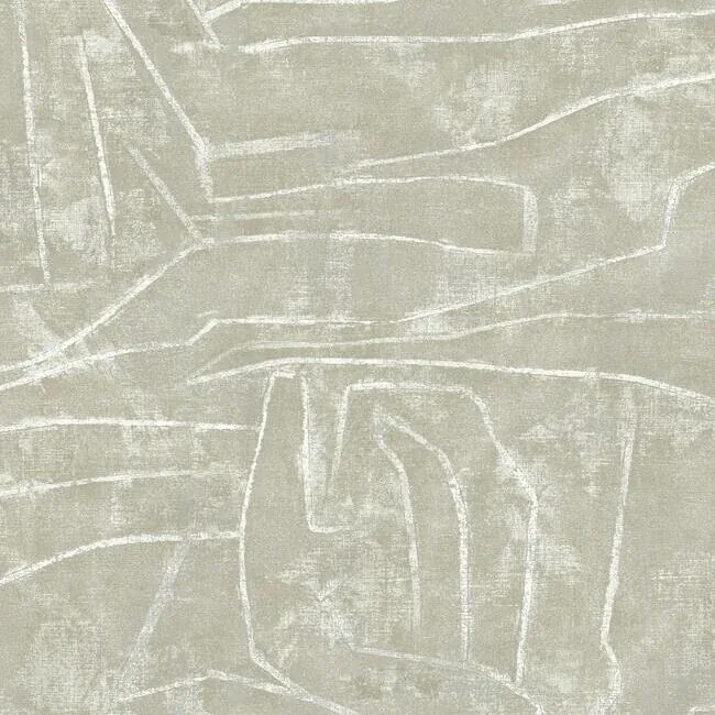York Wallcoverings Urban Chalk Neutral Peel & Stick Wallpaper - SKU PSW1068RL