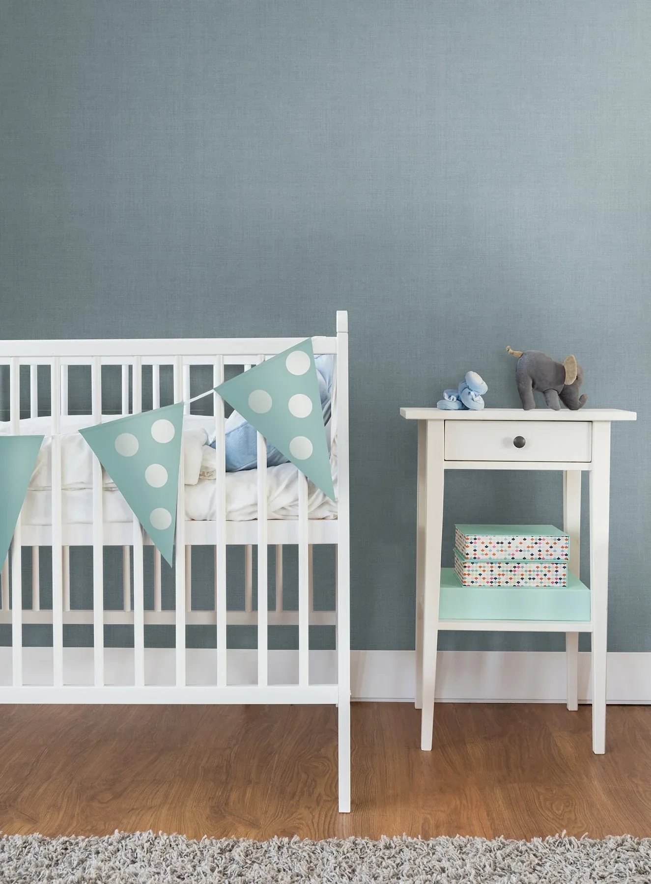 York Wallcoverings Vava Blalera Blue Wallpaper - SKU MB16028