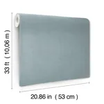 York Wallcoverings Vava Blalera Blue Wallpaper - SKU MB16028