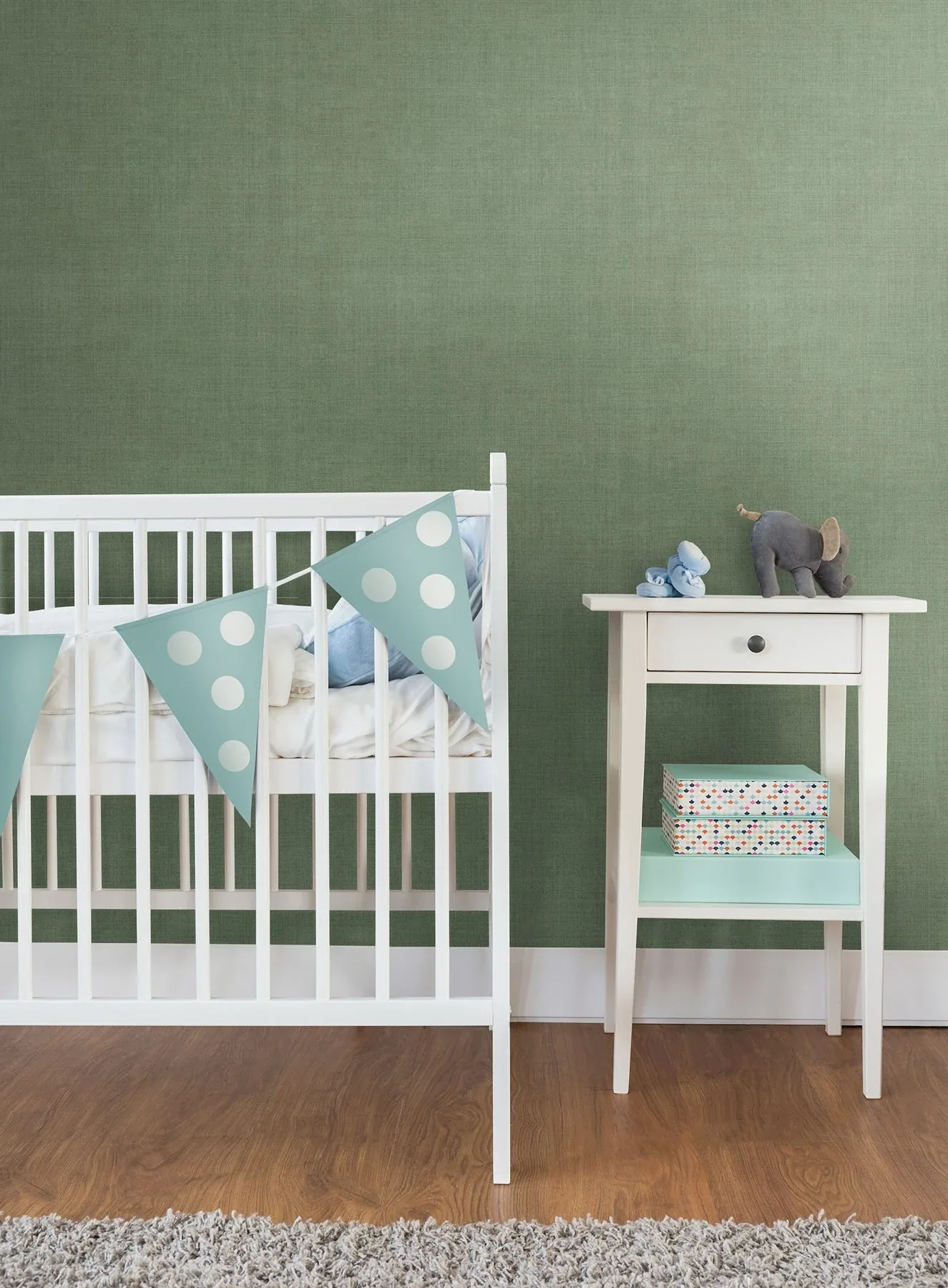 York Wallcoverings Vava Smaragd Dark Green Wallpaper | Wallpaper Twins York Wallcoverings Vava Smaragd Dark Green Wallpaper - SKU MB16040