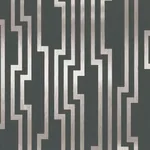 York Wallcoverings Velocity Silver Wallpaper - SKU DE8818