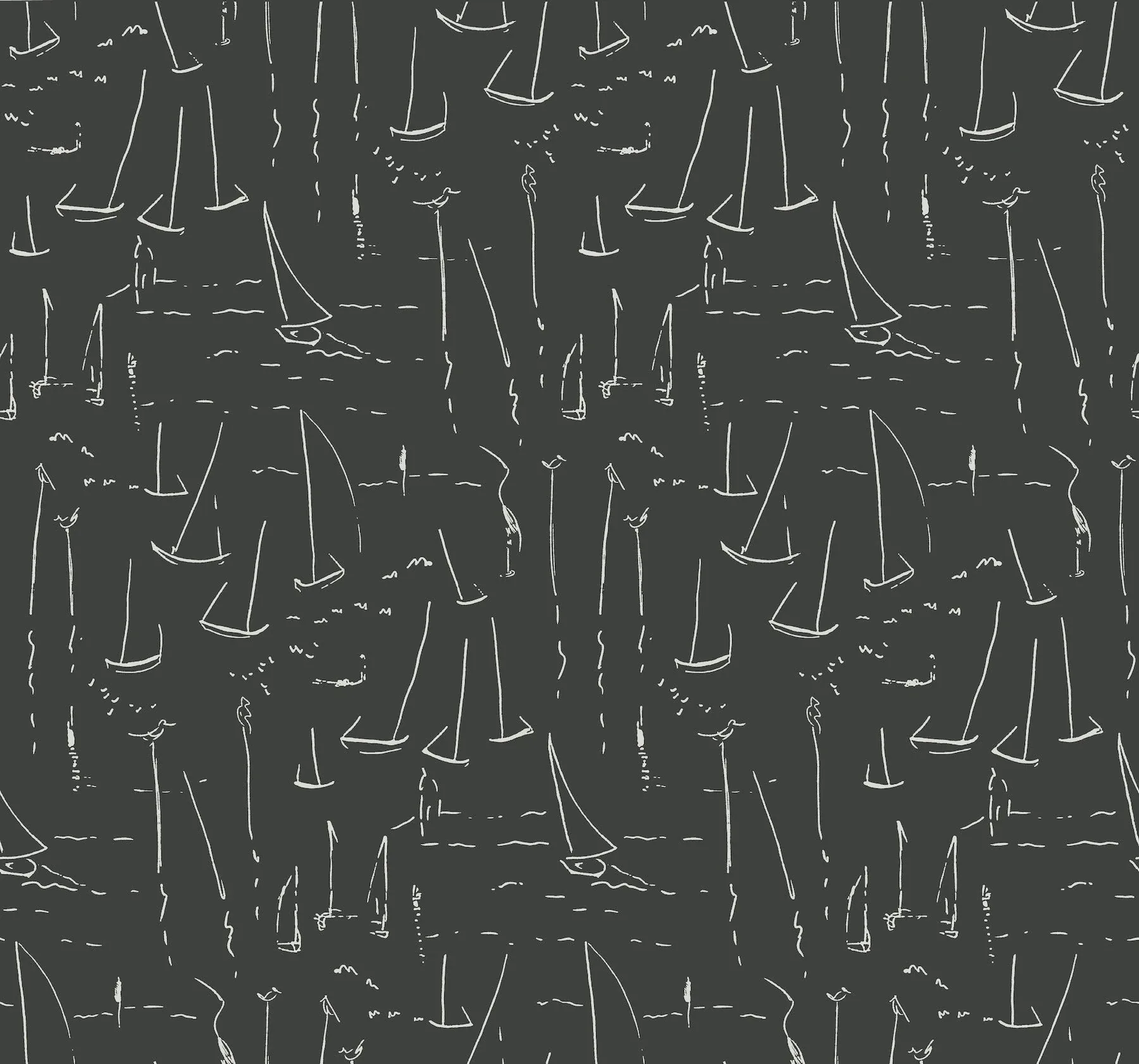 ZM2842 | Vermillion Coast Carbon Black Wallpaper
