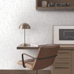 York Wallcoverings Vermillion Coast Silver Wallpaper - SKU ZM2844