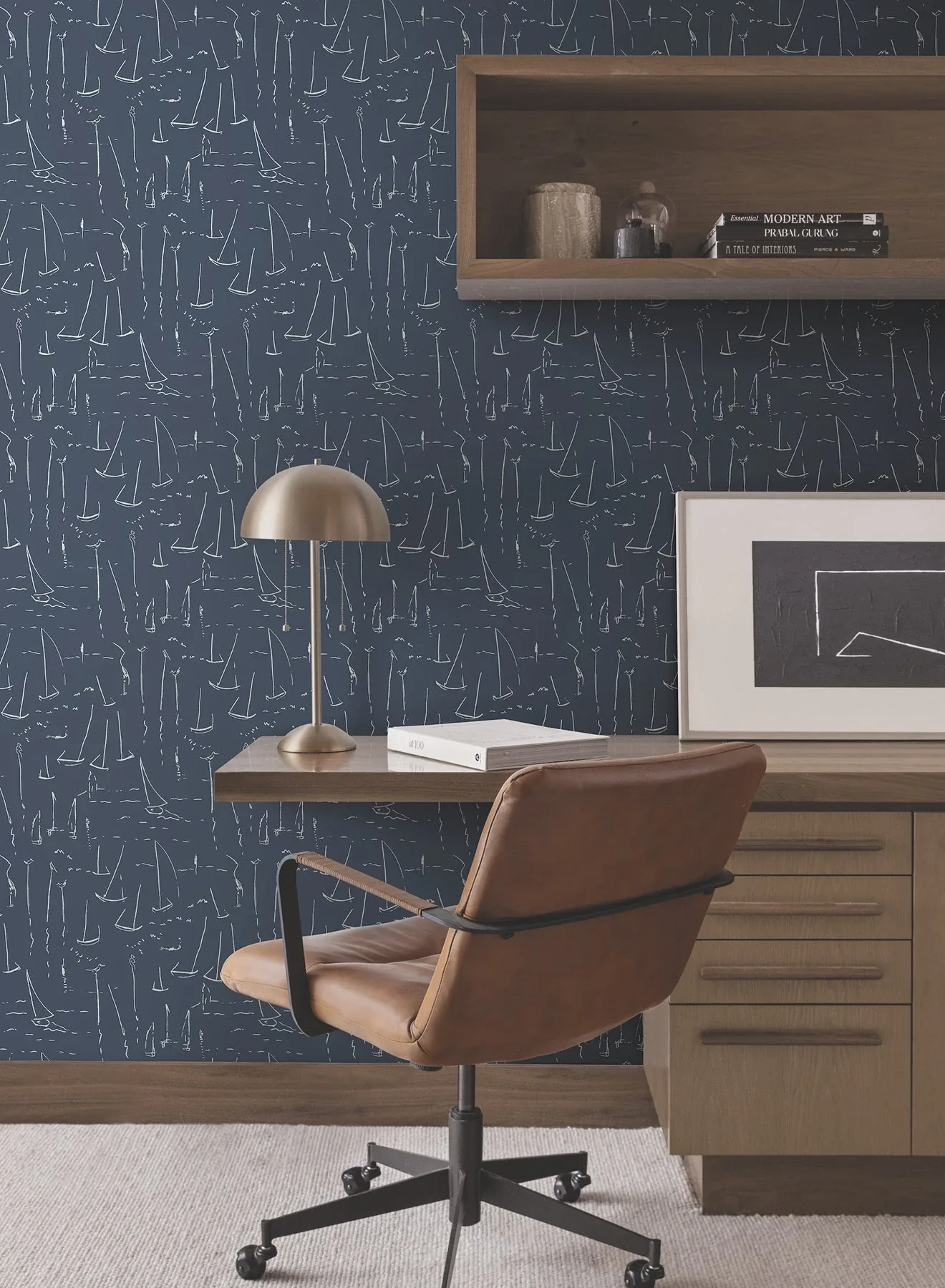 York Wallcoverings Vermillion Coast Ultramarine Wallpaper | Wallpaper Twins York Wallcoverings Vermillion Coast Ultramarine Wallpaper - SKU ZM2841