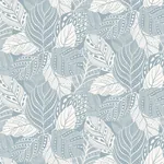 York Wallcoverings Vinca Blue Wallpaper | Wallpaper Twins York Wallcoverings Vinca Blue Wallpaper - SKU GO8225