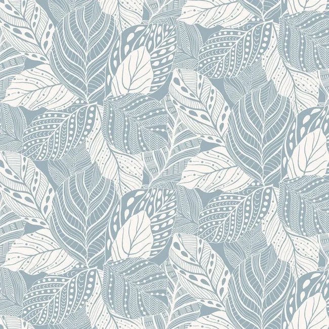 GO8225 | Vinca Blue Wallpaper