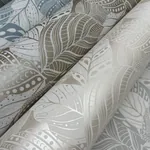 York Wallcoverings Vinca Grey Wallpaper - SKU GO8223