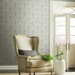 York Wallcoverings Vintage Blooms Yellow Wallpaper - SKU GR5983