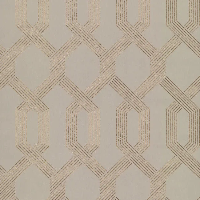 Y6221201 | Viva Lounge Gold Metallic Wallpaper