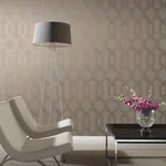 York Wallcoverings Viva Lounge Gold Metallic Wallpaper - SKU Y6221201