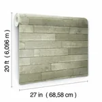 York Wallcoverings Warehouse Planks Brown Peel & Stick Wallpaper - SKU PSW1294RL