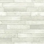 York Wallcoverings Warehouse Planks White Peel & Stick Wallpaper - SKU PSW1293RL