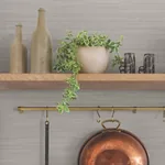 York Wallcoverings Washed Gravel Linen Wallpaper - SKU OM3664