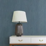 York Wallcoverings Washed Ramie Cobalt Wallpaper | Wallpaper Twins York Wallcoverings Washed Ramie Cobalt Wallpaper - SKU SI25856